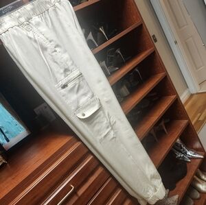 Banana Republic Tan Track Pants